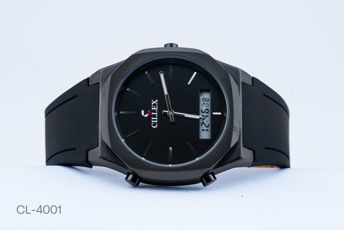 Cillex Strap watch digital with analog watch