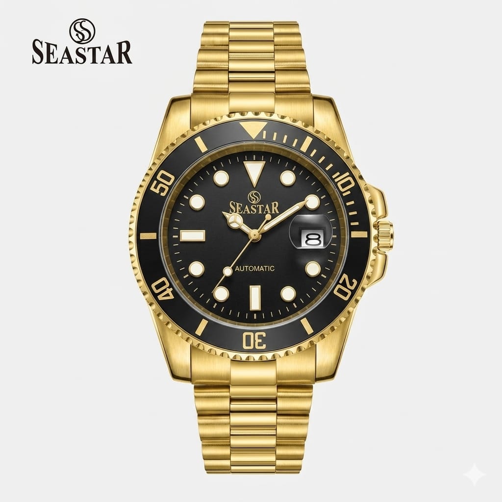 Seastar original watch With rotating Dial